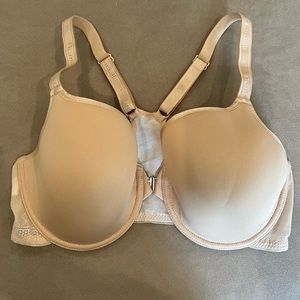 Chantelle Front Closure Nude Racerback Bra